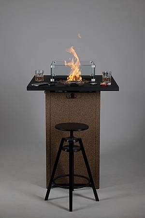 NOVA BAR STAND BESPOKE  Y:100cm x Μ:81 x Π:81