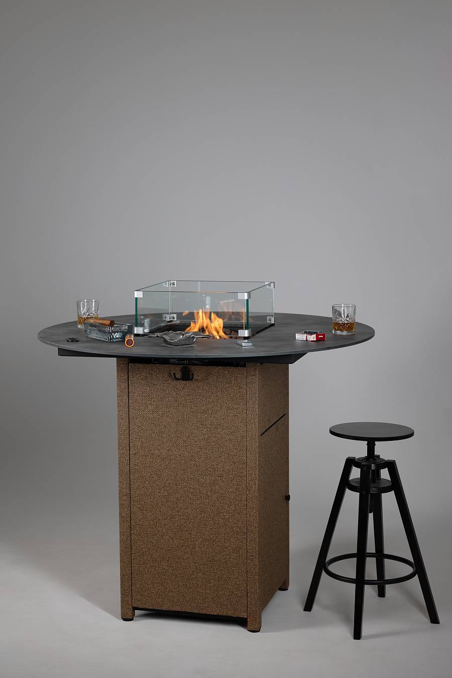 NOVA BAR STAND ROTONDA  Y:100cm x D 120CM