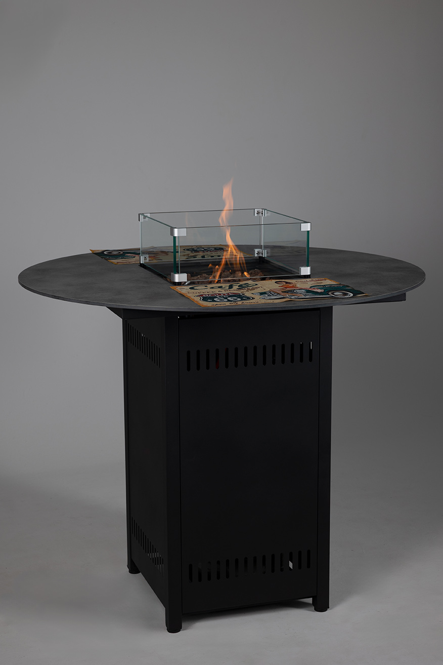 NOVA BAR STAND APERITIVO  Y:100cm x Μ:81 x Π:81