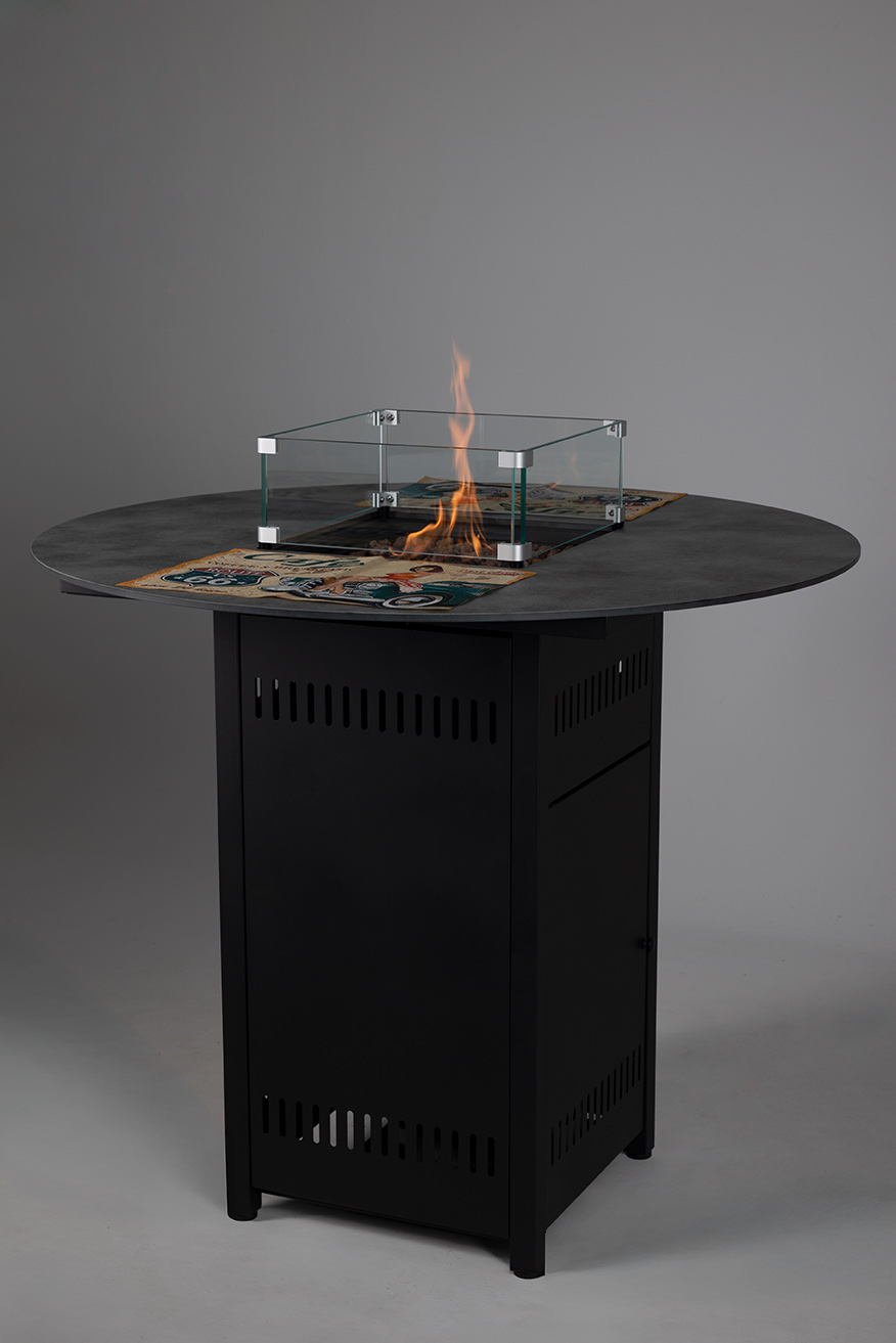 NOVA BAR STAND APERITIVO  Y:100cm x Μ:81 x Π:81